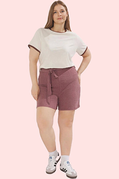 ERSEFA Kadın Şort, Bermuda, Kapri