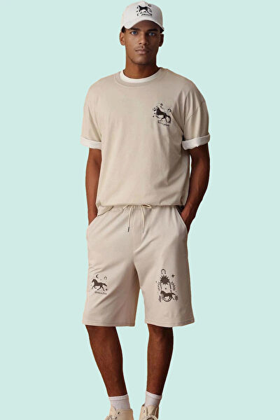 ERSEFA Erkek Şort, Bermuda, Kapri