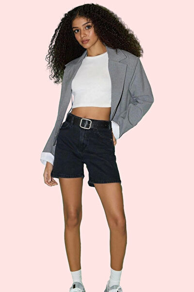 ERSEFA Kadın Şort, Bermuda, Kapri