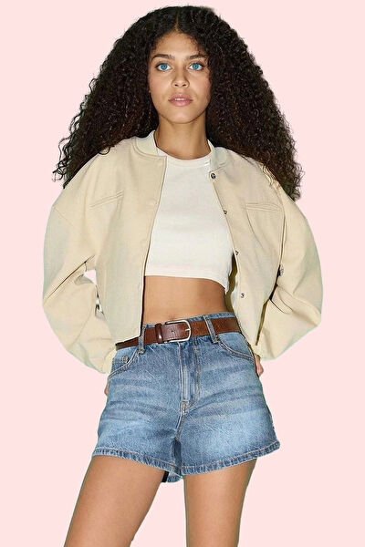 ERSEFA Kadın Şort, Bermuda, Kapri