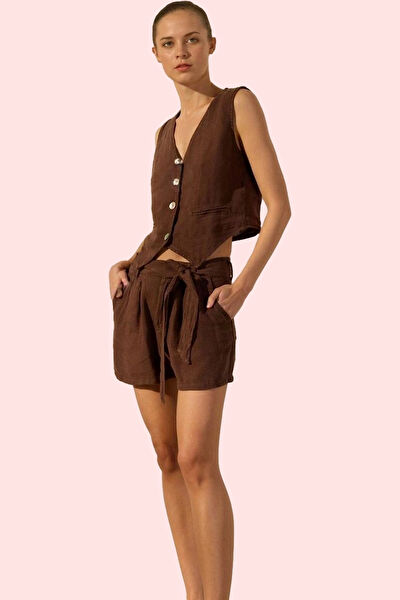 ERSEFA Kadın Şort, Bermuda, Kapri