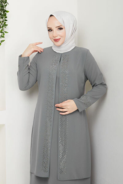 ESLEMNUR Büyük Beden Abiye Elbise