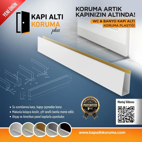 Kapı Altı Koruma Plus Kapı Stoperleri