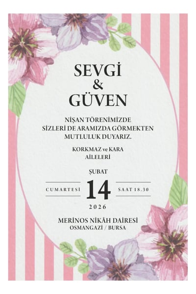 Sezen Söz ve Nişan Malzemeleri