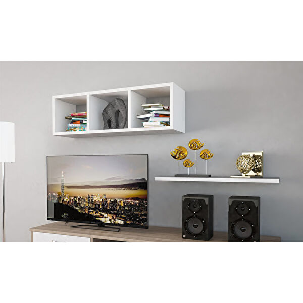 Modilayn Çok Amaçlı, Dekoratif Raf