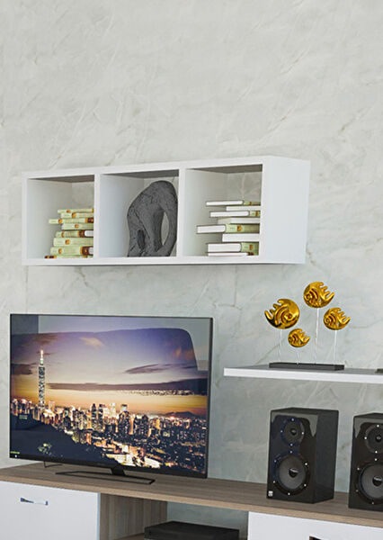 Modilayn Çok Amaçlı, Dekoratif Raf