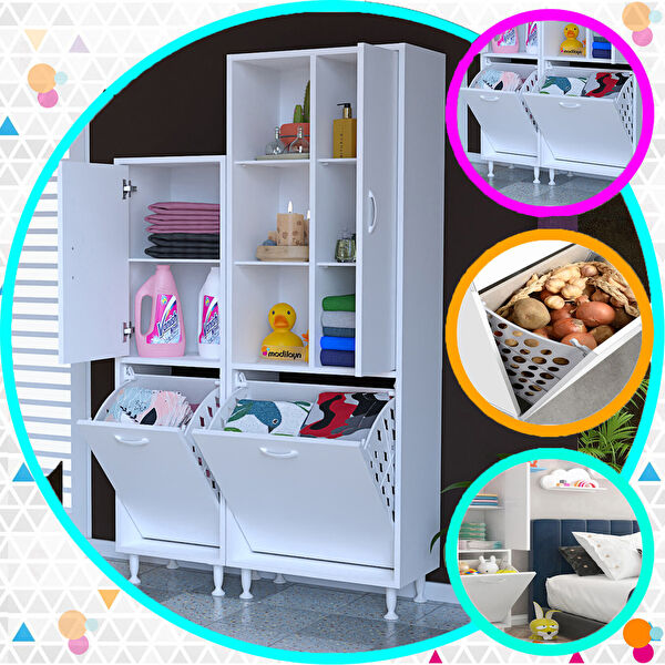 Modilayn Banyo Dolabı