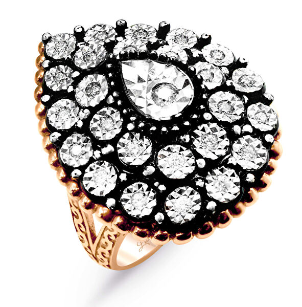 Lilarote Altın Yüzük