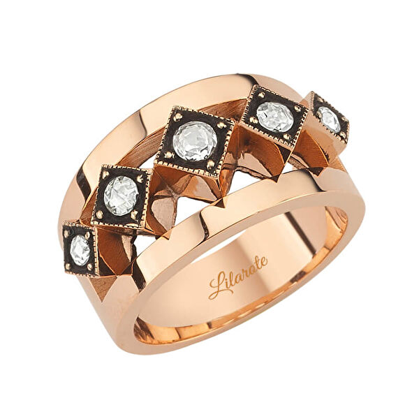 Lilarote Altın Yüzük