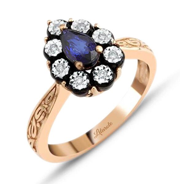 Lilarote Altın Yüzük