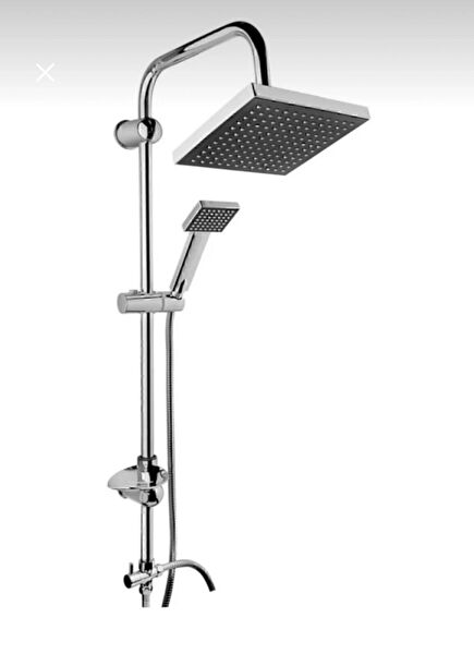 EMKA ARMATÜR Duş Başlığı, Spirali, Seti