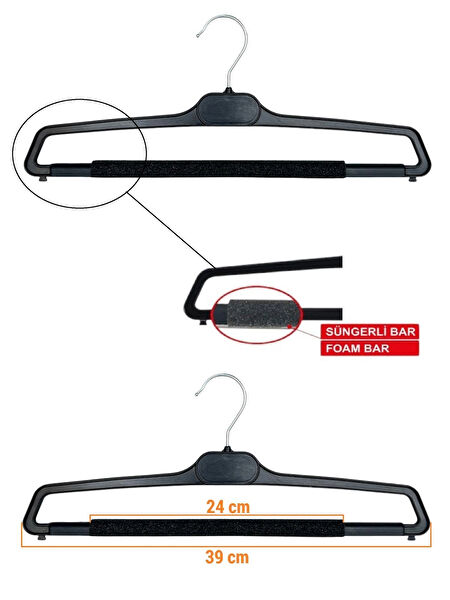 EZMK Ev Gereçleri Elbise Askısı