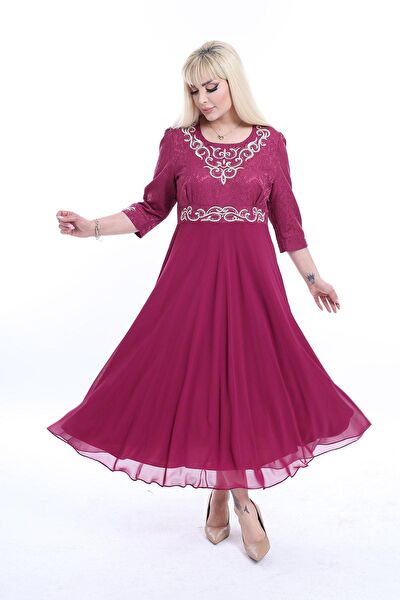 Modayız Büyük Beden Günlük Elbise