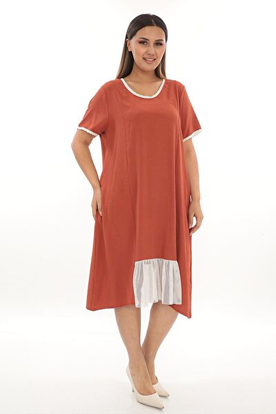 Modayız Büyük Beden Günlük Elbise