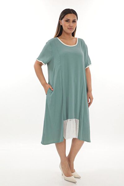 Modayız Büyük Beden Günlük Elbise