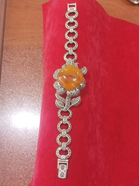 Firuze Gümüş Bileklik