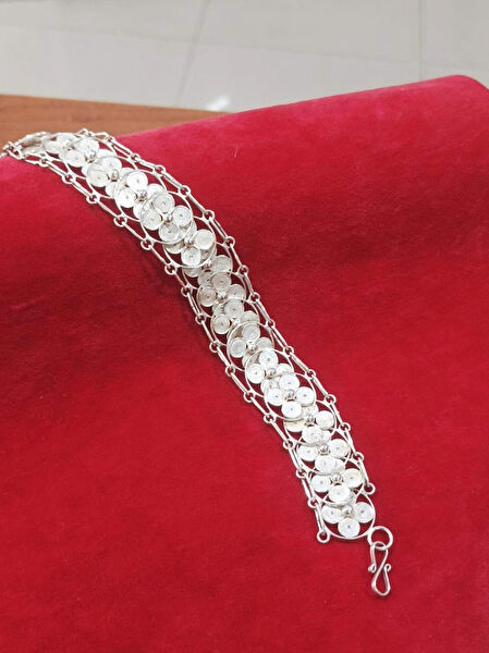 Firuze Gümüş Bileklik