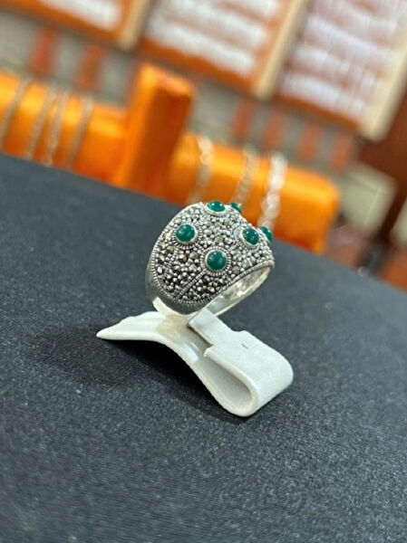 Firuze Gümüş Kadın Yüzük