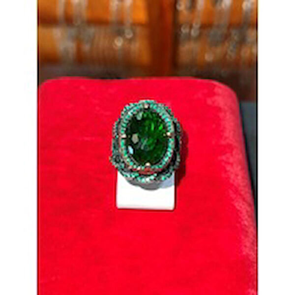 Firuze Gümüş Erkek Yüzük