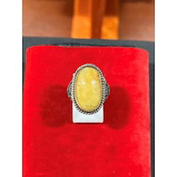 Firuze Gümüş Erkek Yüzük