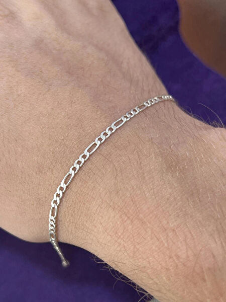 Firuze Gümüş Erkek Bileklik