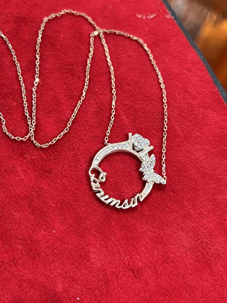 Firuze Gümüş Kolye