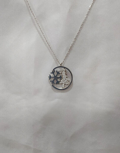 Firuze Gümüş Kolye