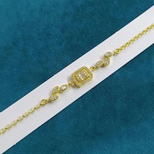 Firuze Gümüş Bileklik