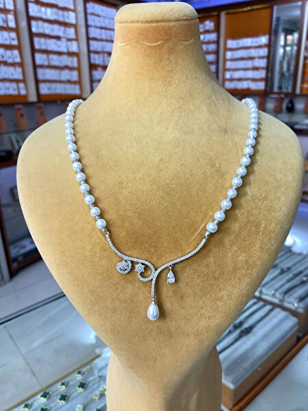 Firuze Gümüş Kolye