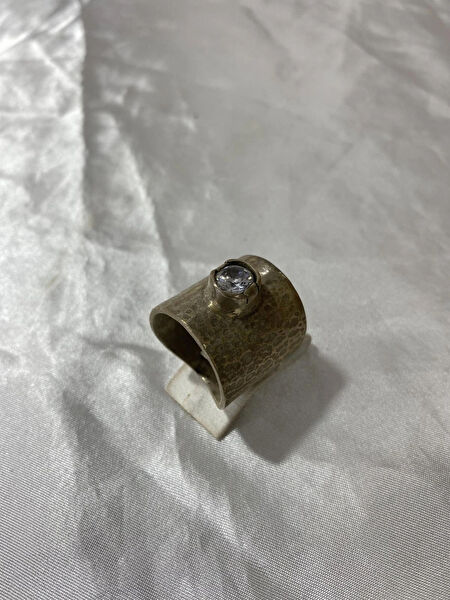 Firuze Gümüş Erkek Yüzük