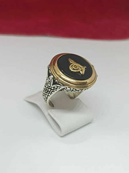 Firuze Gümüş Erkek Yüzük