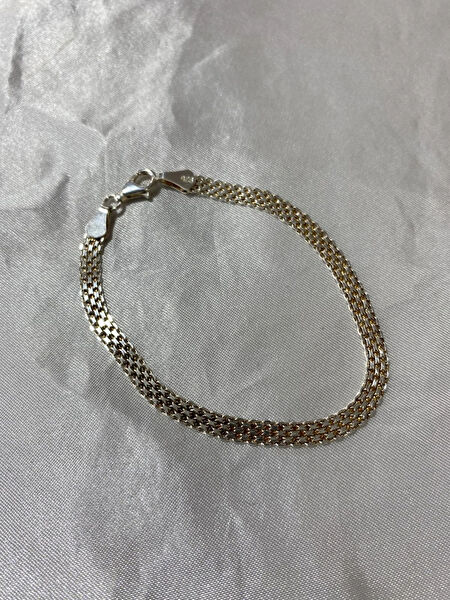 Firuze Gümüş Erkek Bileklik