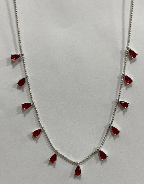 Firuze Gümüş Kolye