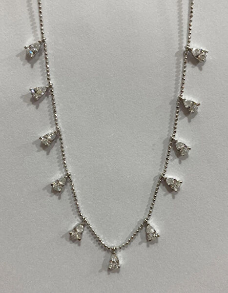 Firuze Gümüş Kolye