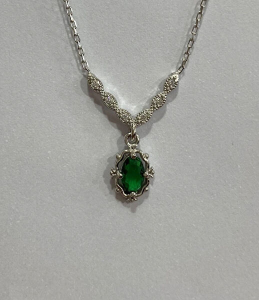 Firuze Gümüş Kolye