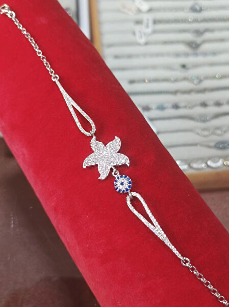 Firuze Gümüş Erkek Bileklik