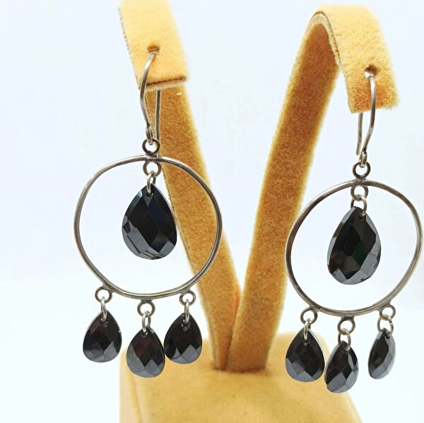 Firuze Gümüş Küpe