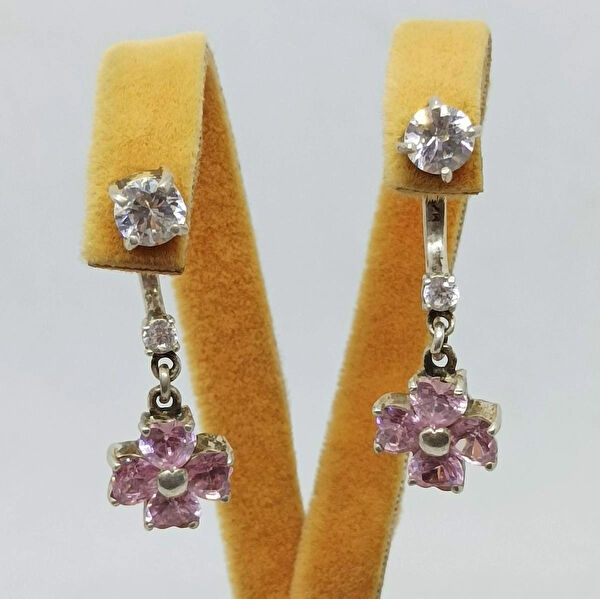 Firuze Gümüş Küpe