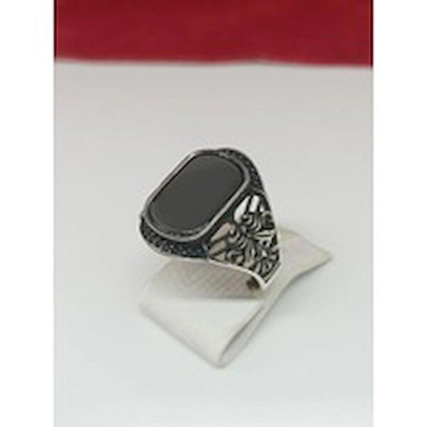 Firuze Gümüş Erkek Yüzük