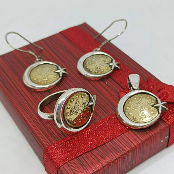 Firuze Gümüş Takı Seti