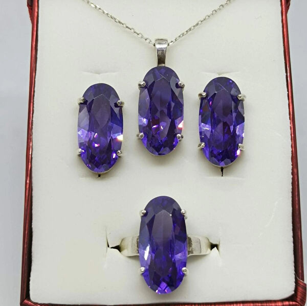 Firuze Gümüş Takı Seti