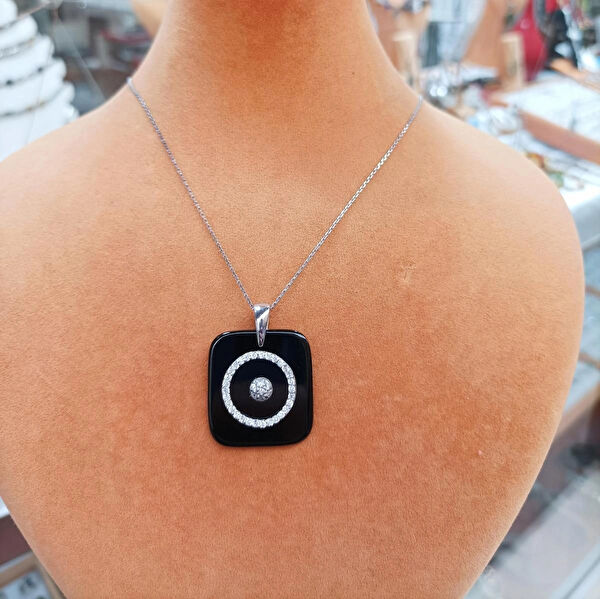 Firuze Gümüş Kolye