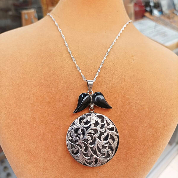 Firuze Gümüş Kolye