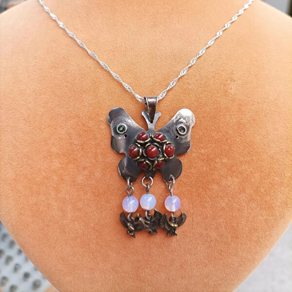 Firuze Gümüş Kolye