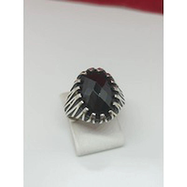 Firuze Gümüş Erkek Yüzük