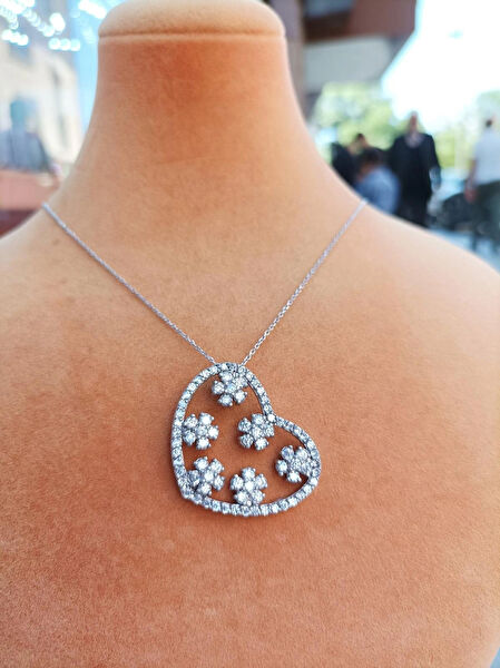 Firuze Gümüş Kolye