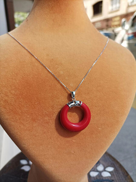 Firuze Gümüş Kolye