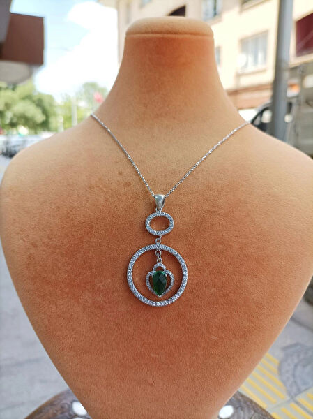 Firuze Gümüş Kolye