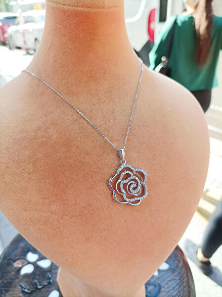 Firuze Gümüş Kolye