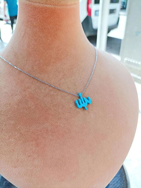 Firuze Gümüş Kolye